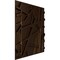 Ekena Millwork 19 5/8in. W x 19 5/8in. H Evergreen EnduraWall Decorative 3D Wall Panel Covers 2.67 Sq. Ft. WP20X20EGCAB - alternate 5